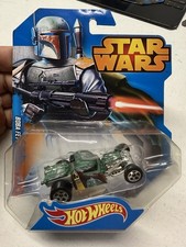 2014 Mattel Hot Wheels Boba Fett #10, Disney Star Wars, 1/64 Scale NEW Sealed