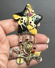 Lunch at the Ritz Moulin Rouge brooch