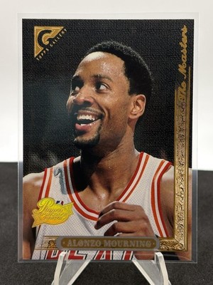 1996-97 Stadium Club #13 Alonzo Mourning Topps Gallery Player's Private Issue