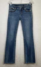 Miss Me Jeans Womens 28 Boot Cut JP5014-8 Medium Wash Denim Benefits Charity