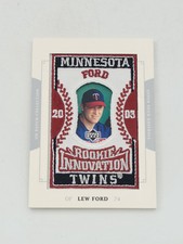 2003 UD Patch Collection #153 Lew Ford
