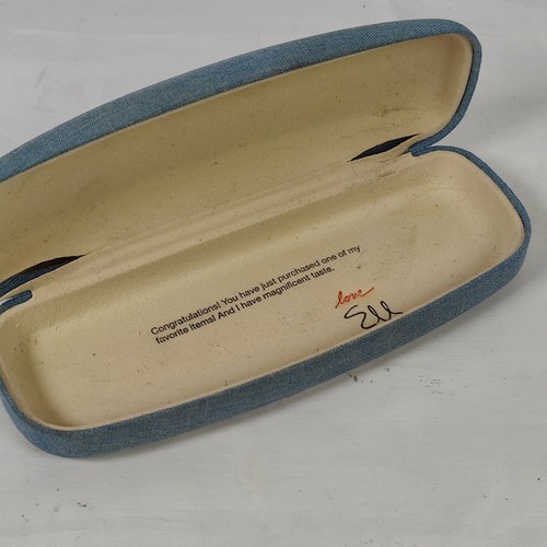 Monturas de gafas para mujer Ellen Degeneres Love Aurora Lapislázuli con estuche 54 16 140 nuevas con etiquetas - Imagen 2 de 6