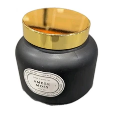 Home & Body Company Amber Moss Scented Soy Wax Blend Candle