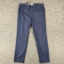 Everlane Pants Mens 32x32 Chino Flat Front Blue Lightweight Preppy