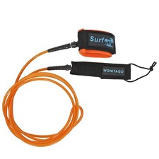 Surfboard Leash Premium Straight Surf Leash SUP Leg Rope 6/7/8/9 feet for Any...