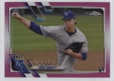 2021 Topps Chrome Pink Refractor Brady Singer #166 1t2c