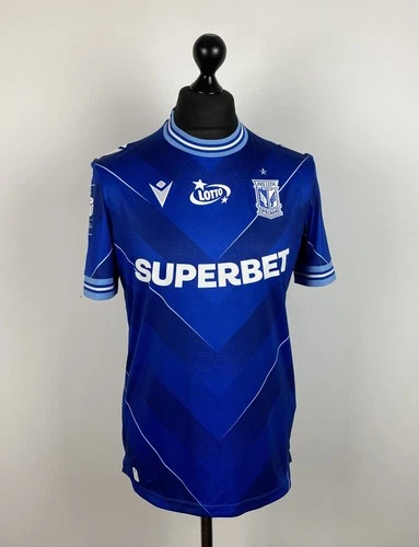 Lech Poznan Poland match worn issue football shirt 2024 #3 Douglas Macron Size M
