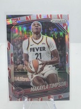 2025 Panini Prizm WNBA #14 Makayla Timpson WNBA Logo Prizm Indiana Fever