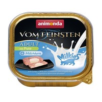 Animonda Cat Vom Feinsten Adult Milkies Pute Plus Milchkern 100G (Menge: 32 Je B