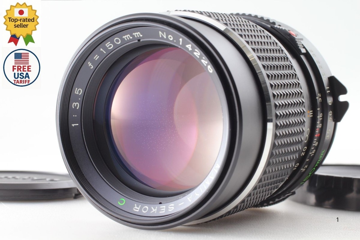 完動品 Mamiya M645 SUPER SEKOR C 150mm F3.5 MINT ++ ] Mamiya Sekor C 150mm f/3.5 Lens For M645 645 Super Pro
