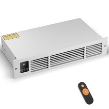 AIREPUSH Electric Kickspace Heater with Built-In HTA15-ULTRA, White 