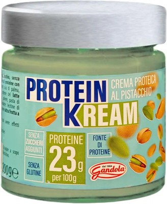 Gandola Protein Kream Pistachio 200g Protein Cream Sugar & Gluten Free