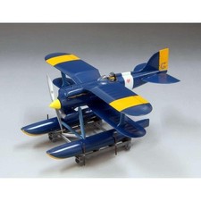 STUDIO GHIBLI - PORCO ROSSO: CURTISS R3C-0 SEAPLANE + FIGURINA CURTIS Finemolds