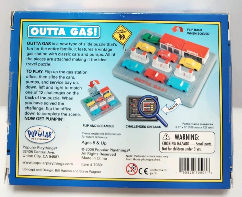 Outta Gas! Rompecabezas rompecabezas Game Popular Playthings Foto 2 de 2