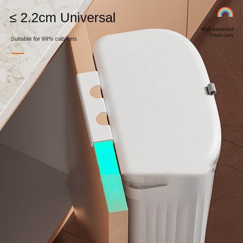 Cabinet Compost Trash Can Wall Mounted Kitchen Bin Durable Waste Garbage Bin - Picture 7 of 16