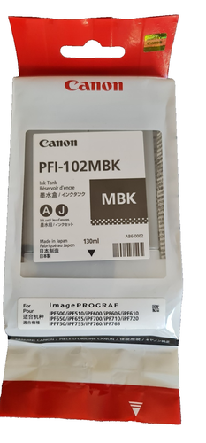 Original Canon PFI-102MBK Matte Black Ink Cartridge 0894B001 Brand New in Pack - 第 10/13 張圖片
