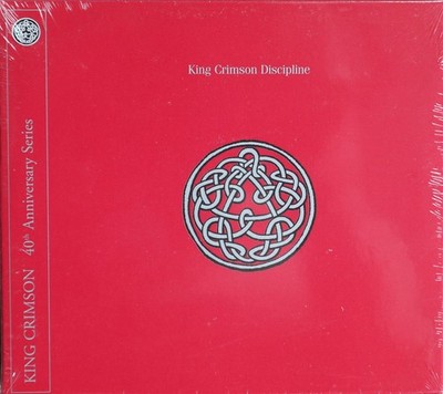 King Crimson-Discipline CD + DVD audio/video UK prog