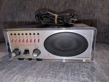 VTG Electra Model BC IV 4 BEARCAT 8 Channel Radio Receiver Scanner Cord! Read!