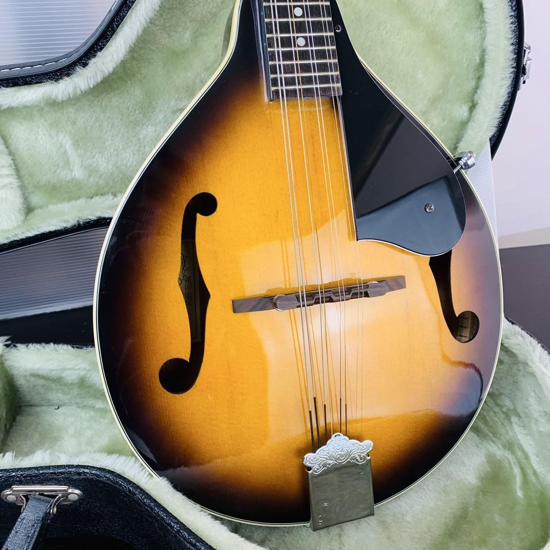 Japanese Mandolin Aria with Hard Case AM-200/BS | eBay