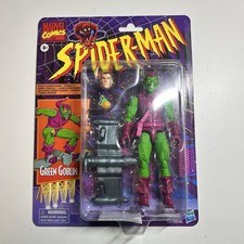 Marvel Legends Retro Spider-Man Animated Series GREEN GOBLIN Glider Pumpkin Bomb