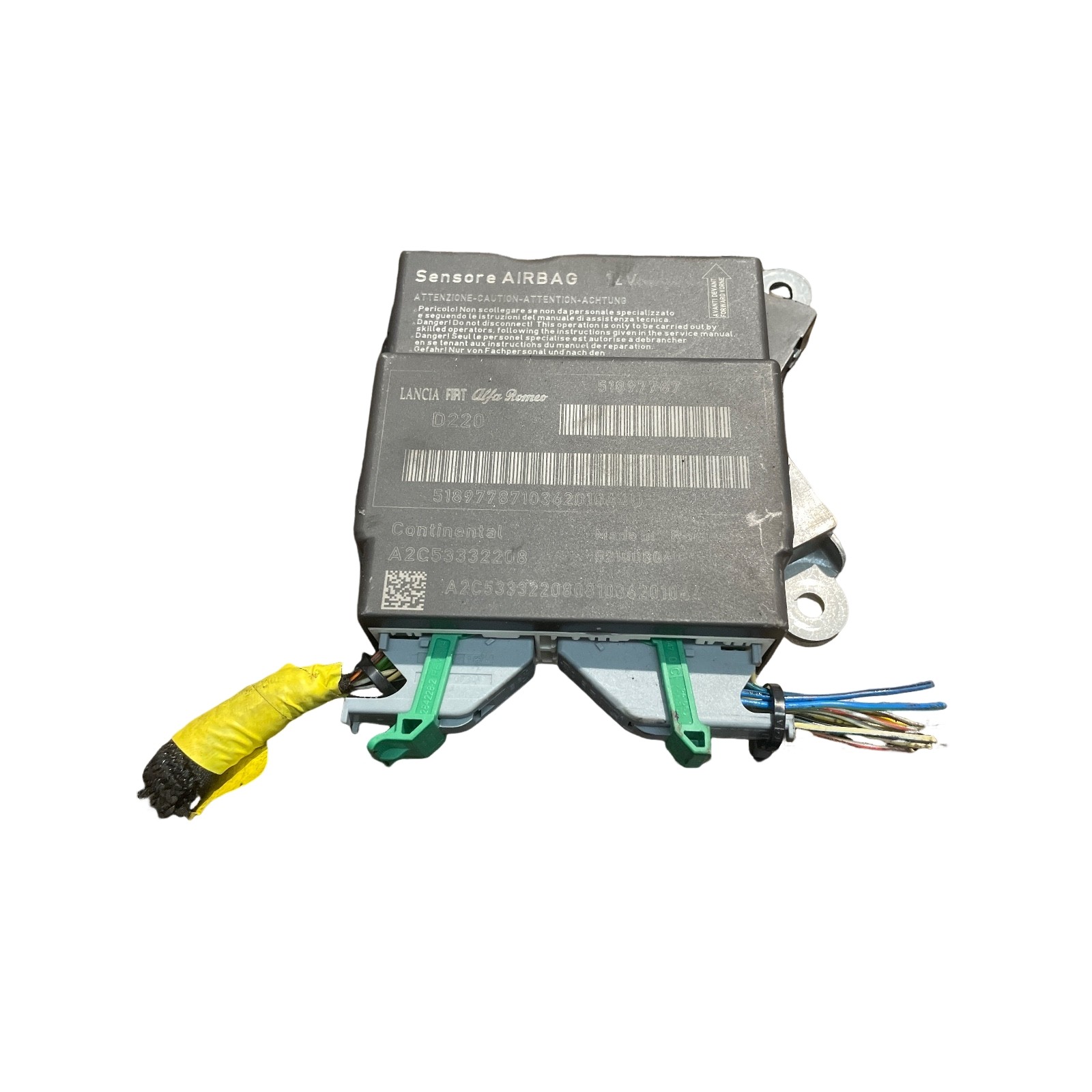 Ricambio Centralina Airbag FIAT PUNTO 2012-2013 51918197 Usato