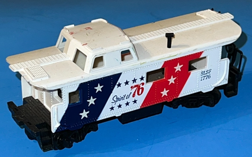 TYCO HO Off-Center Cupola Caboose, "Spirit of '76", #SLSF1776