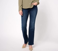 Belle by Kim Gravel TripleLuxe Baby Boot-Cut Jean-Drk Indigo-Plus 32W A612812