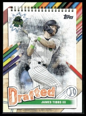 2025 Topps Pro Debut #DF-13 James Tibbs III Drafted