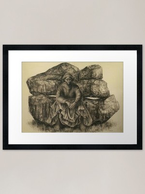 Charles White General Moses gerahmtes gerahmtes Wandbild Poster Leinwanddruck Bild
