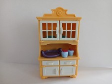 PLAYMOBIL Puppenhaus NOSTALGIE - SCHÖNER SCHRANK BUFFET ANRICHTE + GESCHIRR  NEU