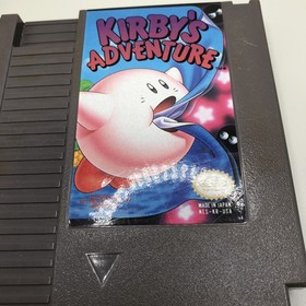 Kirby's Adventure NES -- New Save Battery! Tested & Working! Includes Sleeve!
