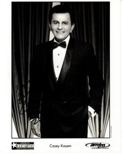 CASEY KASEM signed autographed 8x10 management photograph