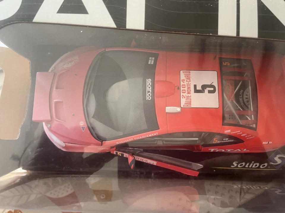 Solido 1/18 Peugeot 307 WRC Gronholm Monte Carlo Rally 2004 9044-01 Nieve Foto 2 de 4