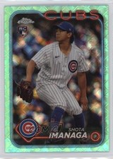 2024 Topps Chrome Logofractor Edition Aqua Refractor /199 Shota Imanaga #121 v9t