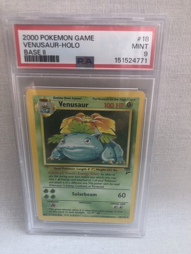 Venusaur graded PSA 9 for sale on eBay