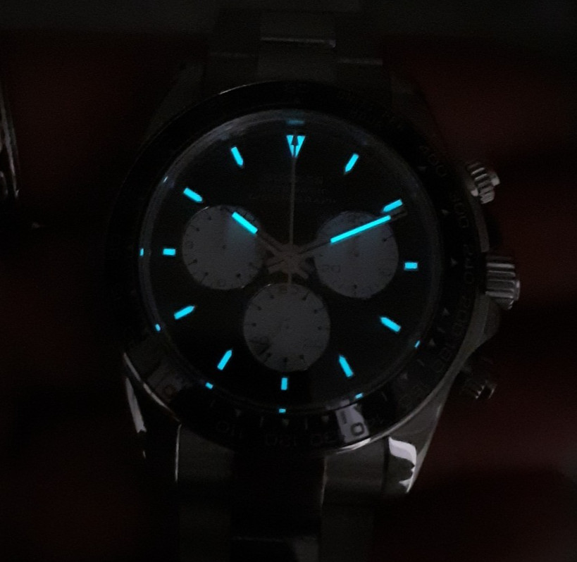 SUGESS AUTOMATIC CHRONOGRAPH, PANDA DIAL, CERAMIC… - image 10