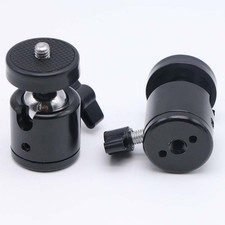New 360 Swivel Mini Ball Head 1/4" Screw Mount Bracket Holder Camera Tripod