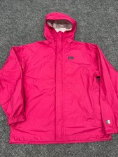 Patagonia Torrentshell 3L Rain Jacket Youth Kids 2XL 16-18 Pink Full Zip Hooded
