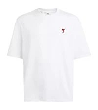 Ami Paris T-shirt | Uni SEX Alexandre Mattiussi De Coeur Heart White | L
