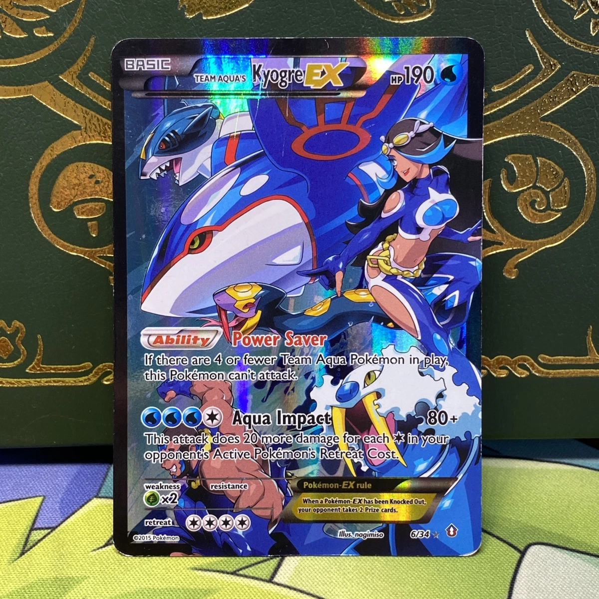 Kyogre Pokmon TCG Full Art Individual Trading Card Games for sale - eBay Kyogre Pokmon TCG Full Art Individual Trading Card Games for sale - eBay