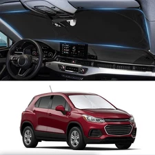 Custom For Chevrolet TRAX 2013-2025 Car Windshield Sun Shade Foldable UV Visor