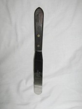 ATECO #1386  WOOD HANDLE STRAIGHT  SPREADER ICING SPATULA  UTENSIL  11"