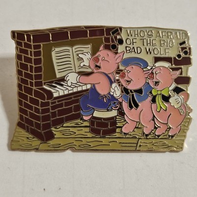 Disney Magical Musical Moments Pin #4 Who s Afraid of the Big Bad Wolf