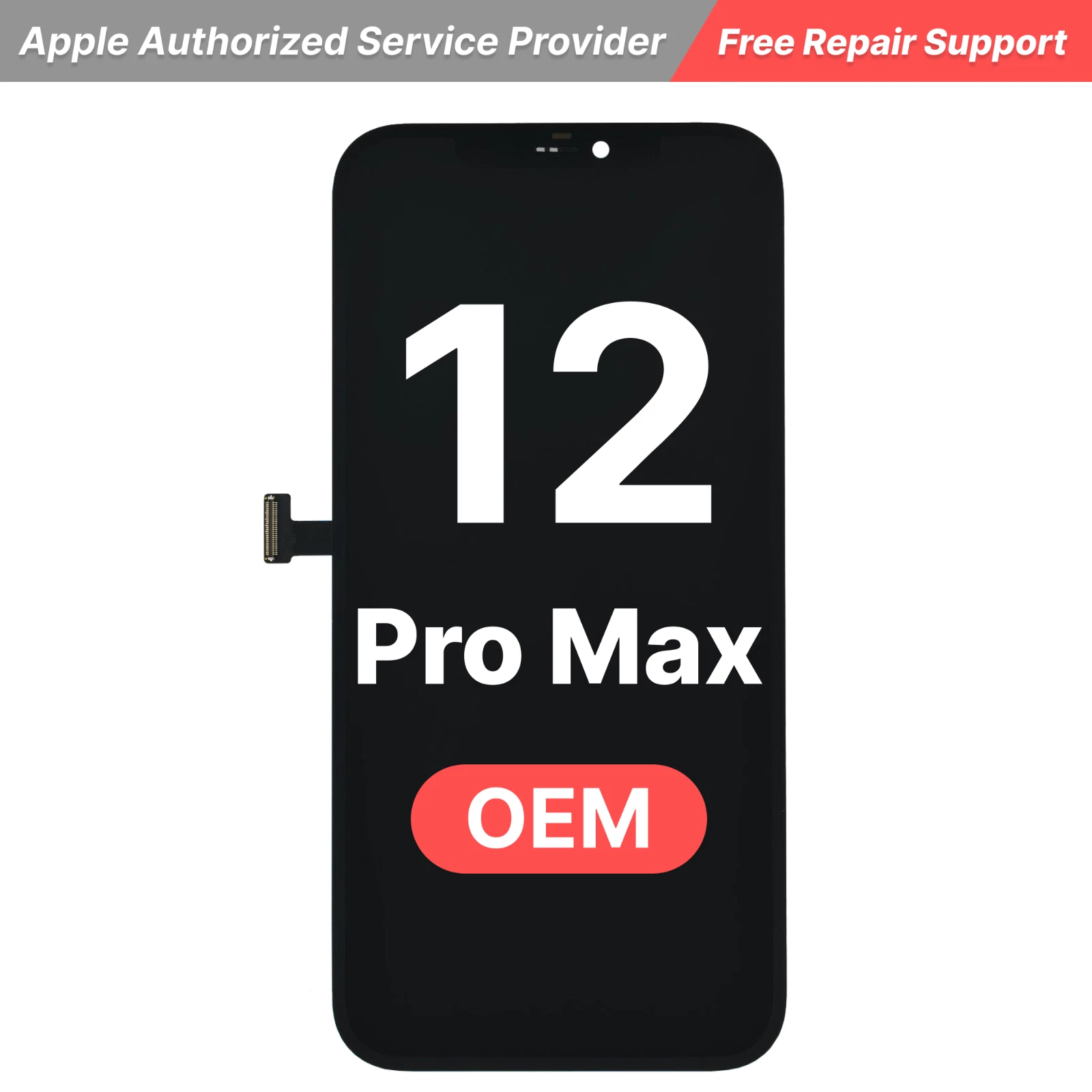 Original iPhone 12 Pro Max OLED Screen - Grade A