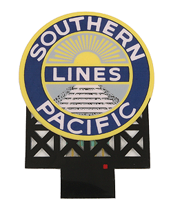 Miller Engineering 7072 HO/N Scale Sp Lines Billboard Illuminated Sign - Picture 1 of 1