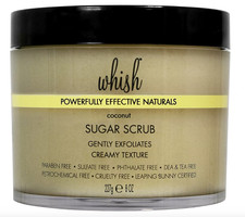 Whish Beauty Sugar Scrub, 8 oz - Coconut
