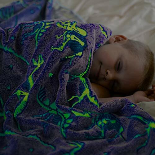 Glow In The Dark Dinosaur Blanket Dinosaur Blanket Glow In The