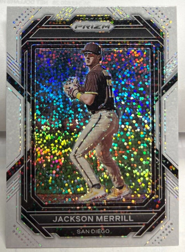 Jackson Merrill [White Sparkle] #166 2023 Panini Prizm card
