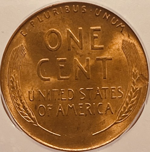 1949-S Lincoln Wheat One Cent**ICG-MS67 RD**Strike On Reverse Wheat*** - Picture 4 of 7