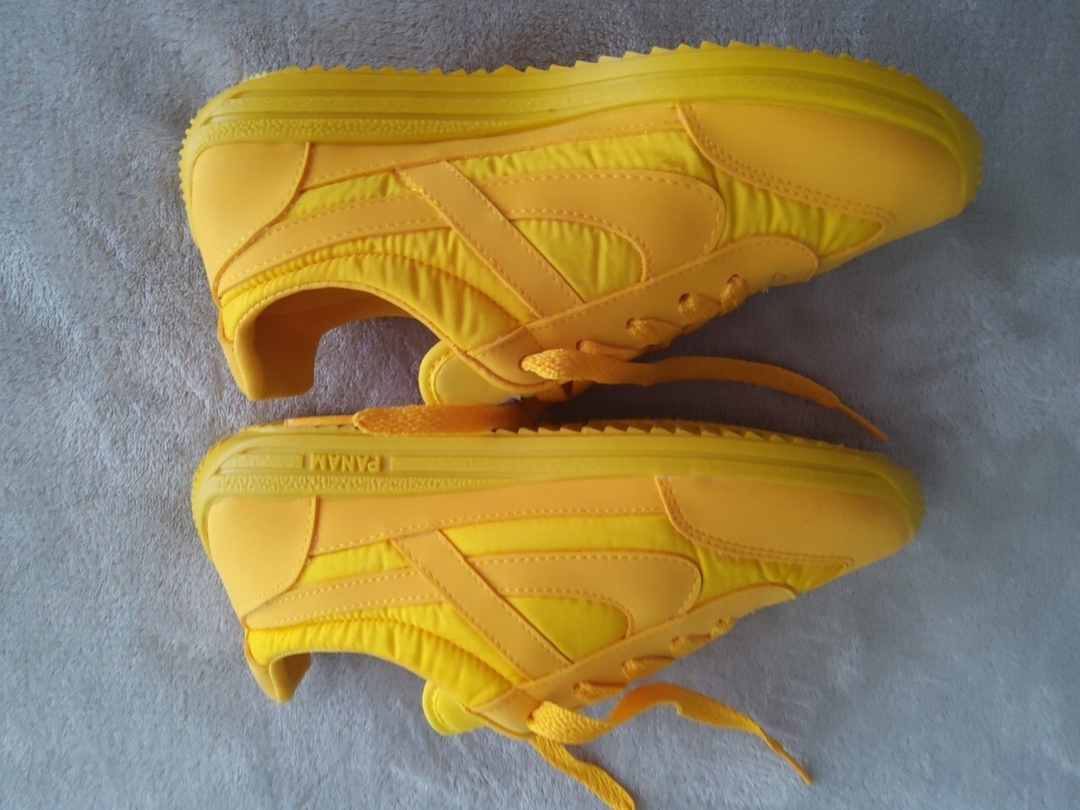 Panam Yellow & Black Athletic Shoes | Made in Mexico Yellow Panam Shoes #Panam #Tenis #Mx #New | Depop main image 3